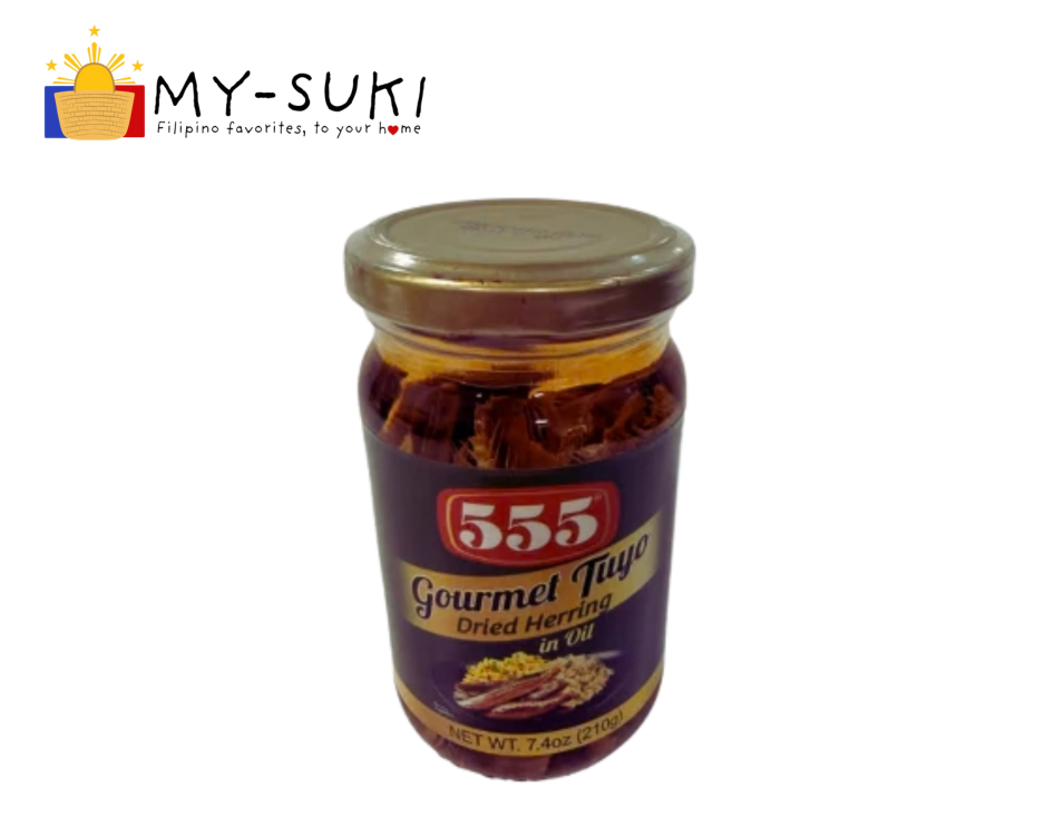 555 Bottled Gourmet Tuyo in Oil 7.04oz
