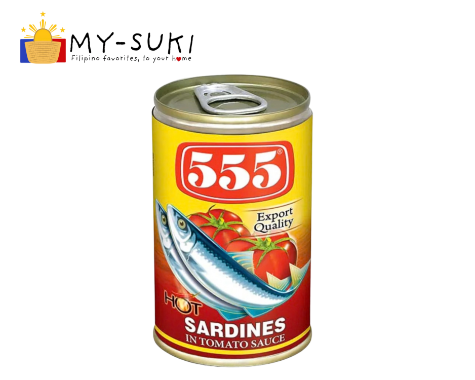 555 Sardines Red Hot & Spicy  155g