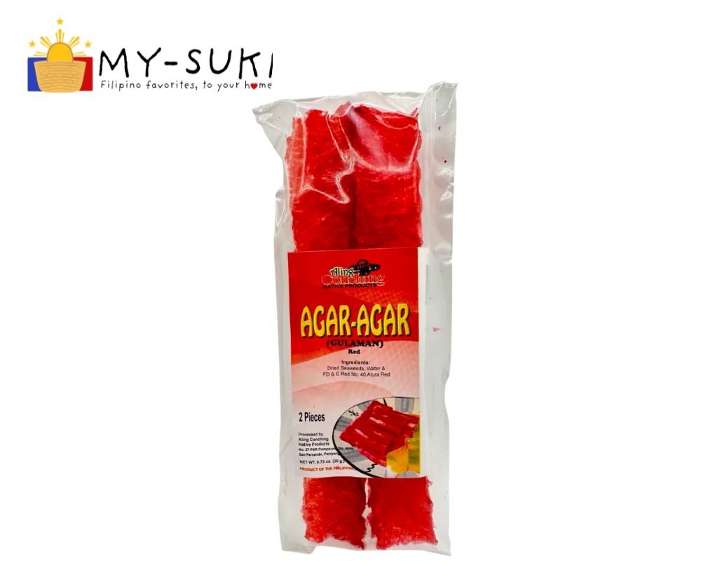 Aling Conching Agar-Agar Gulaman Red 2pcs