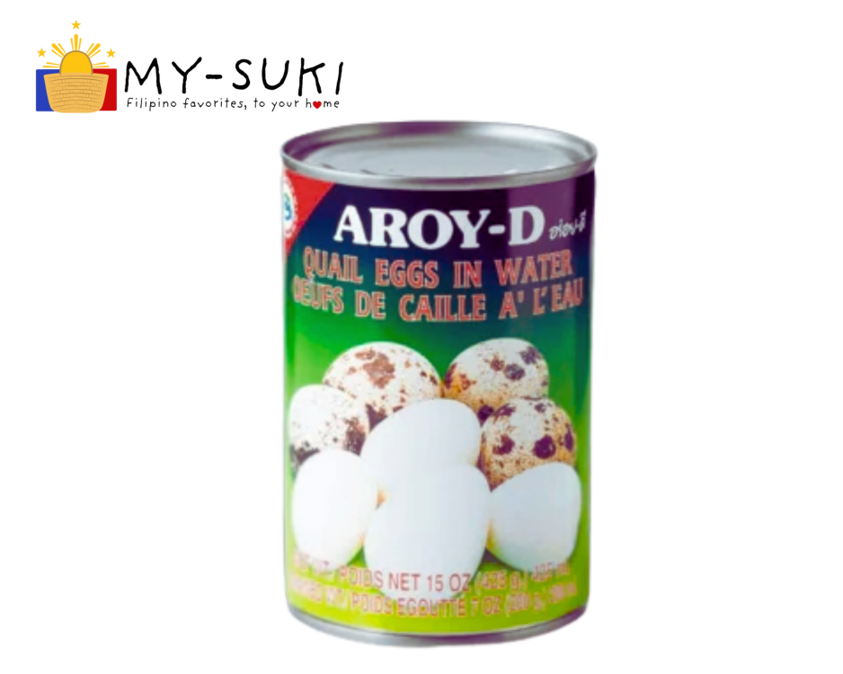 Aroy-D Canned Quail Eggs 15oz
