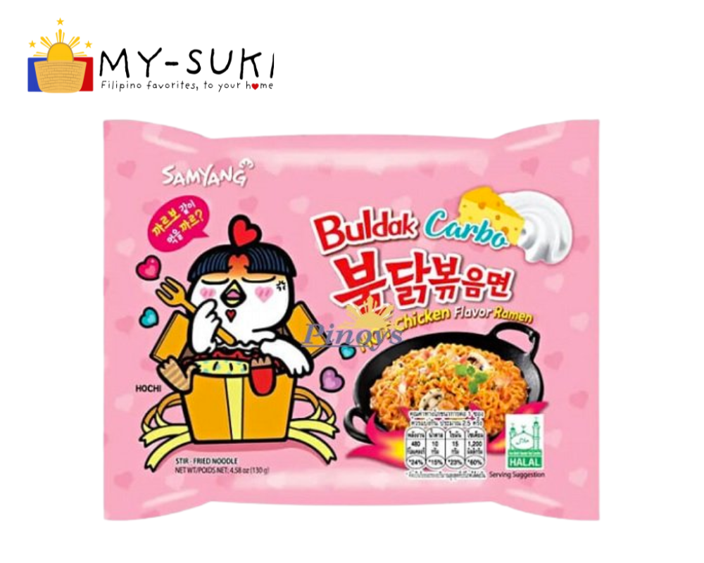 Buldak Spicy Chicken Noodle - Carbonara Samyang 130g