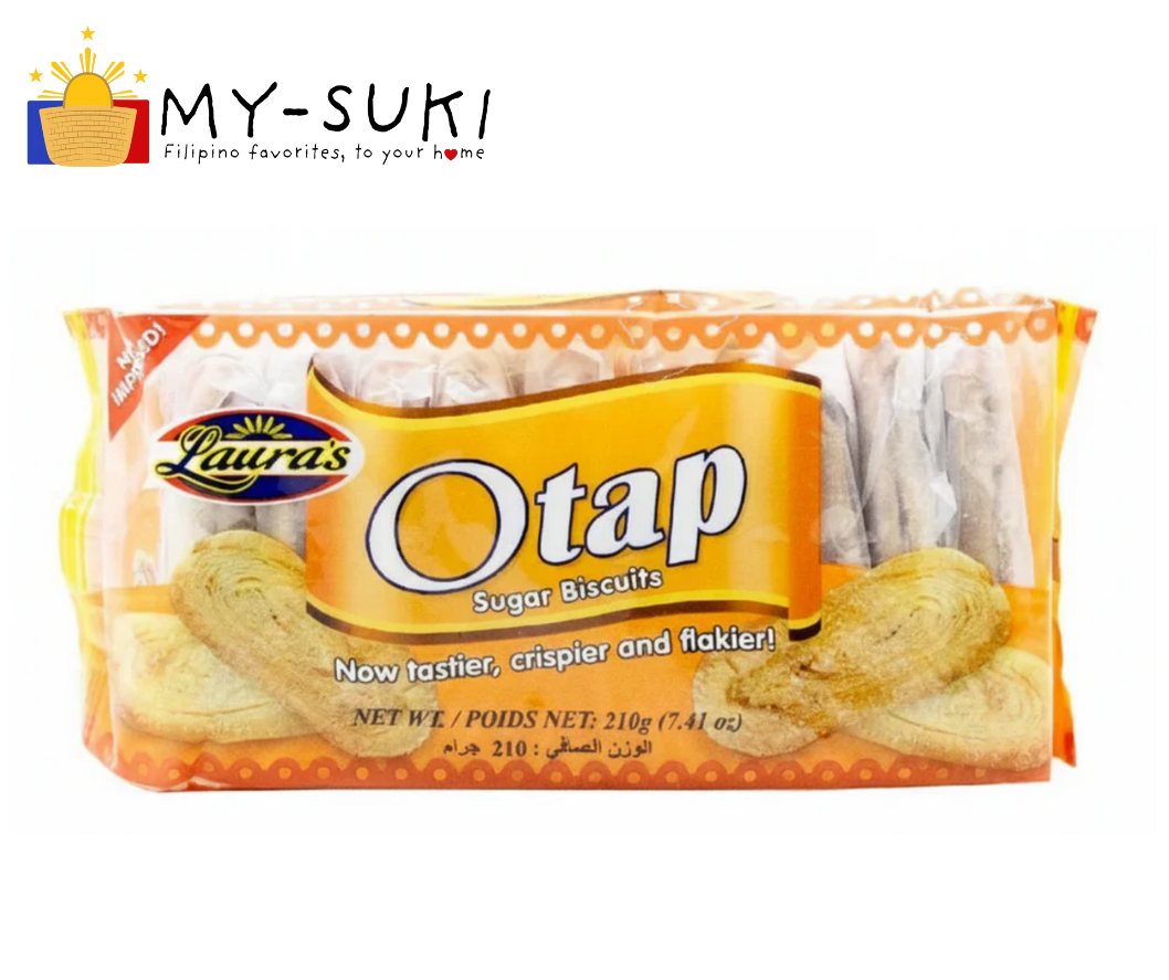 Lauras Otap Sugar Biscuits Original Flavor 210g