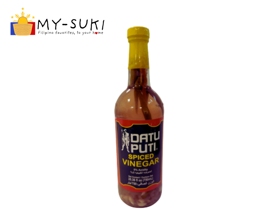 Datu Puti Spiced Vinegar Glass Bottle 750ml