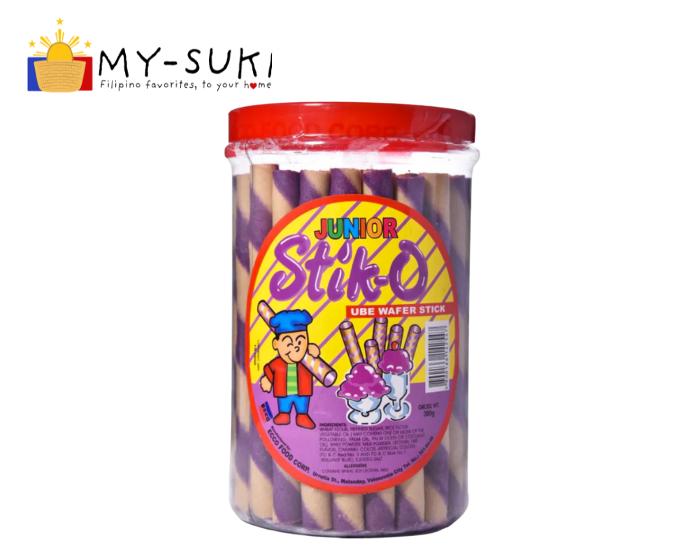 Ecco Stik-O Ube Wafer Stick 380g