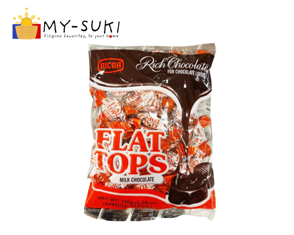 Flat Tops Milk Chocolate 150g