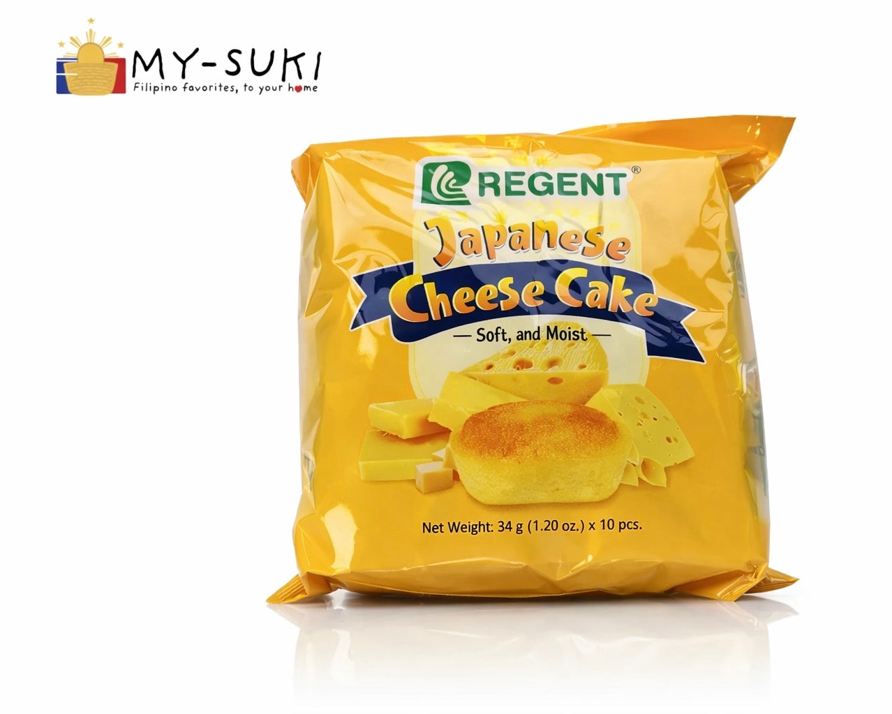 Regent Japanese Cheese Cake 10 pcs 34 g