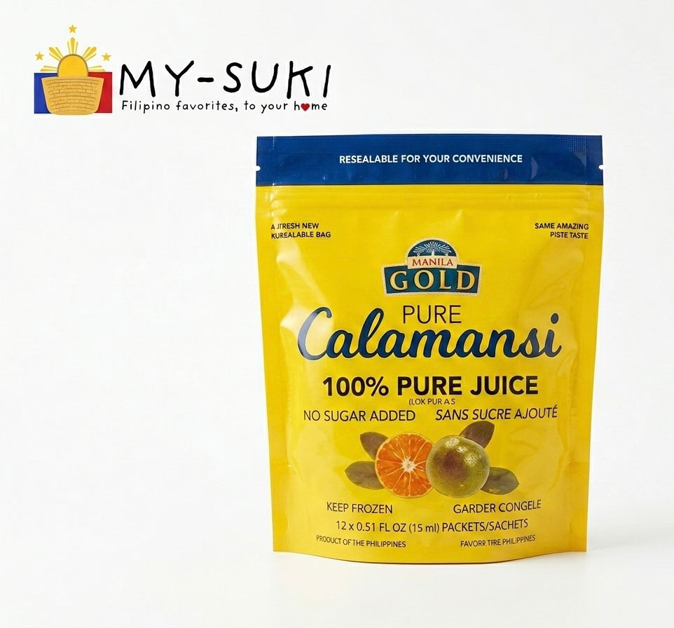 Manila Gold Pure Calamansi 12 packets