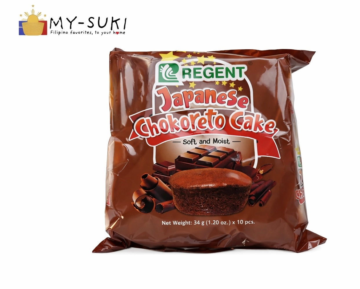 Regent Japanese Chokoreto Cake 10pcs
