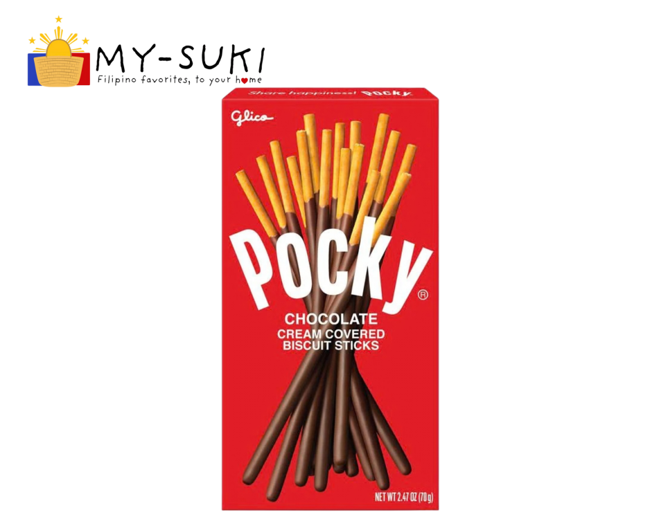 Glico Pocky Chocolate Cream Covered Biscuit Sticks 70g