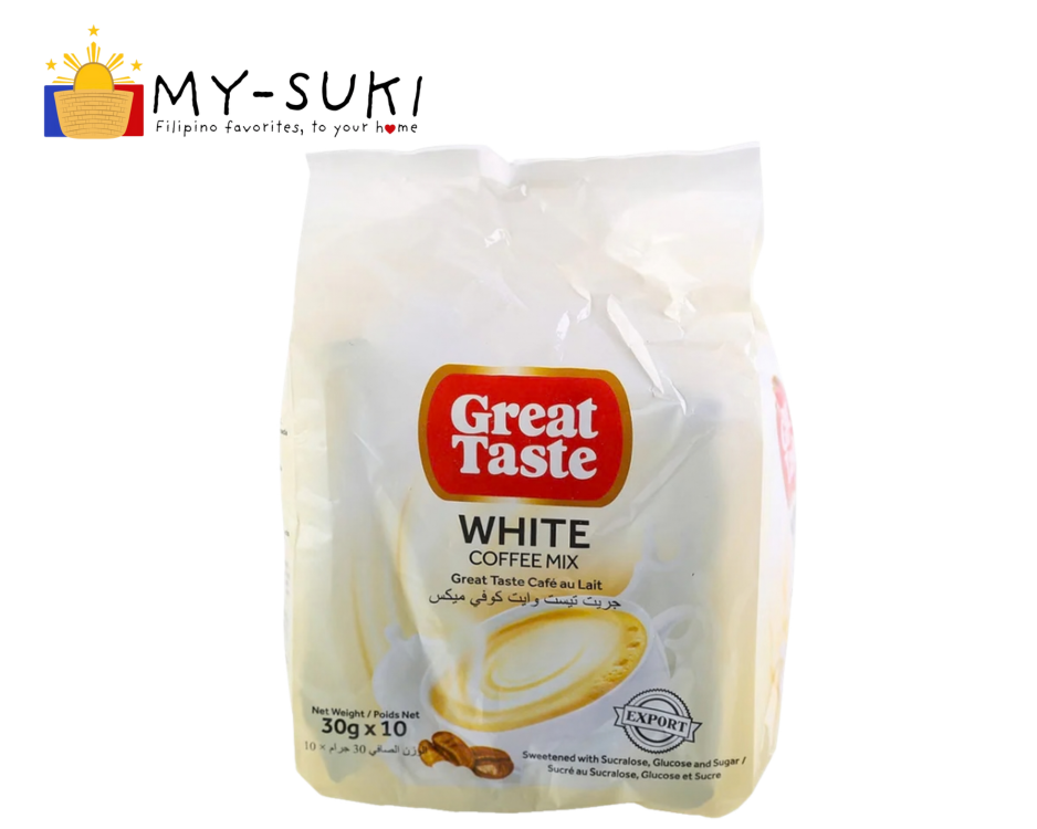 Great Taste 3 in 1 White Coffee 30g x10pcs