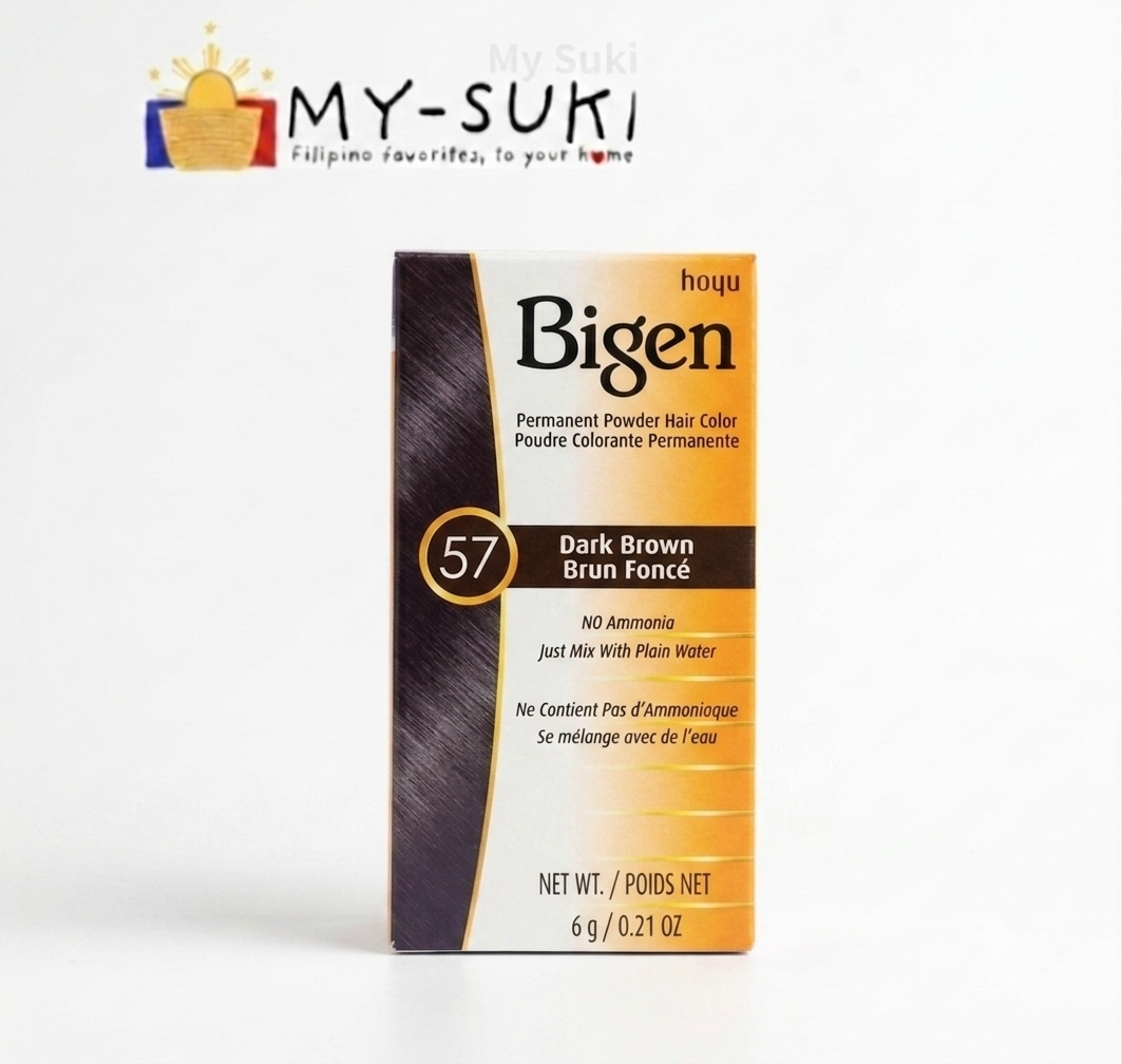 Bigen hair color dark brown #57