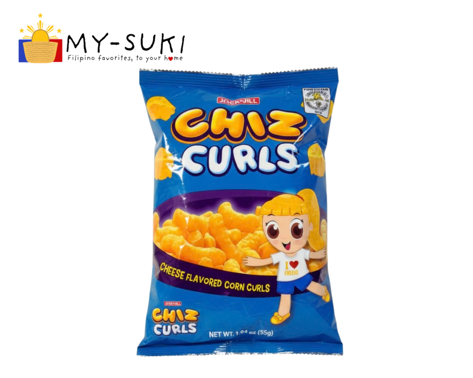 Jack n Jill Chiz Curls Cheese 55g