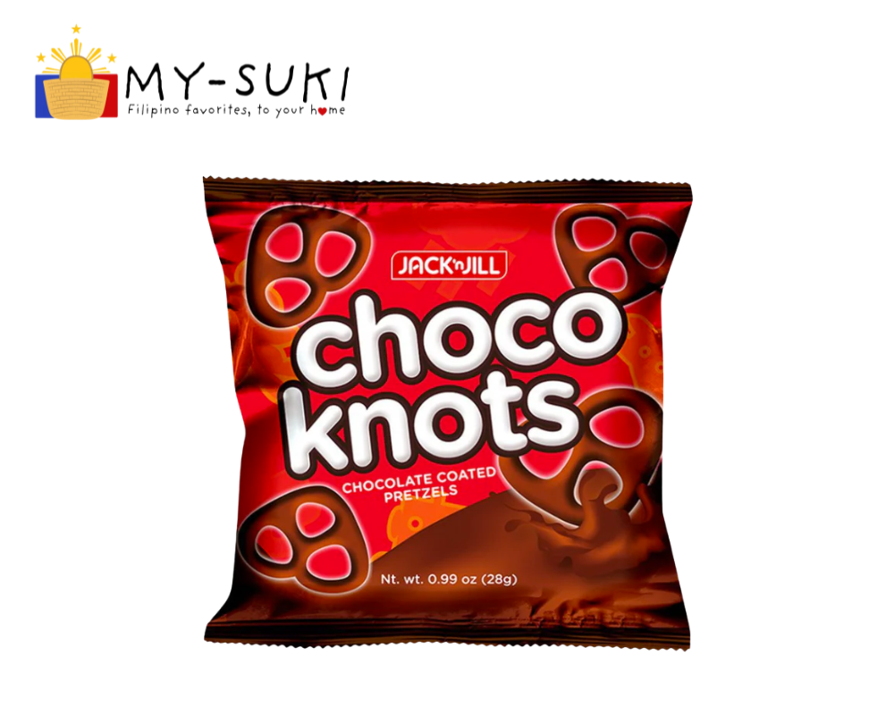 Jackn'Jill Choco Knots Chocolate Pretzels