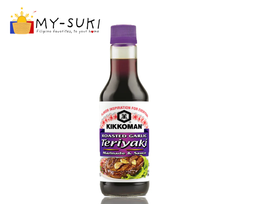 Kikkoman R Garlic Teriyaki Marinade & Sauce 296ml