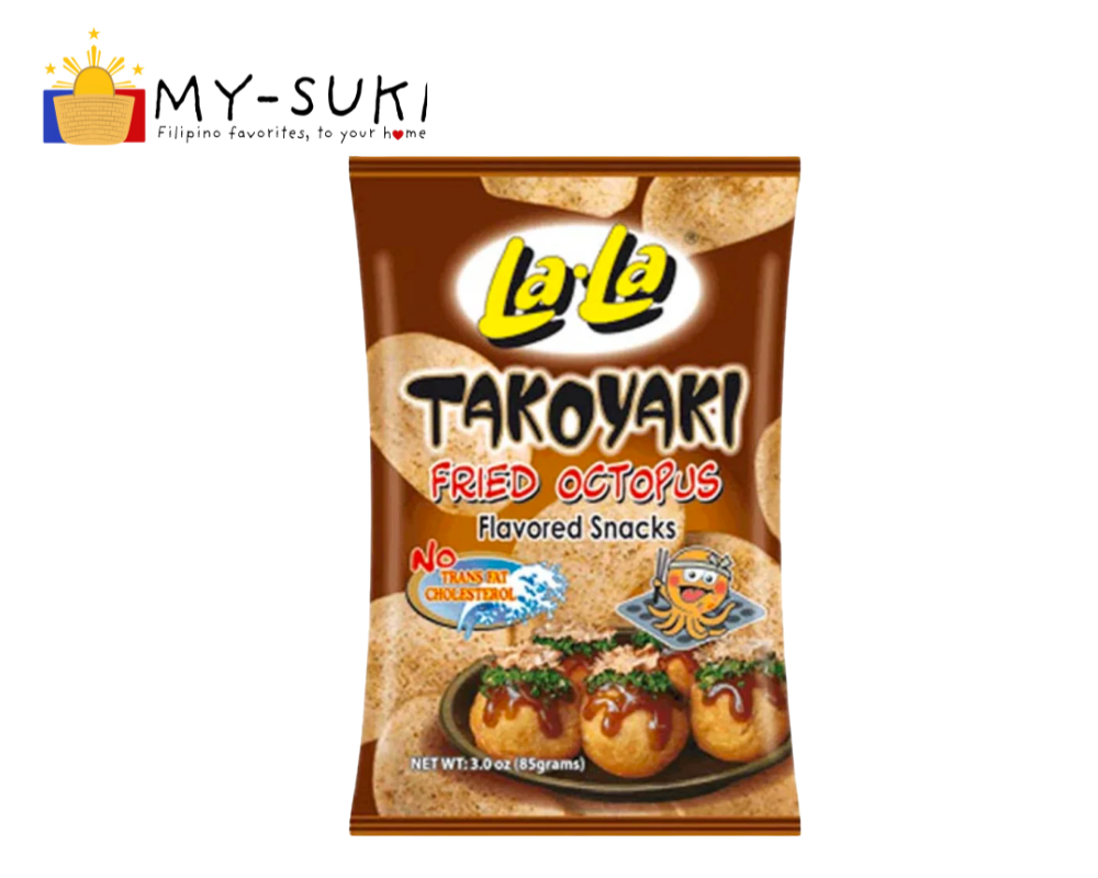 LaLa Takoyaki Fried Octopus Snacks 85g