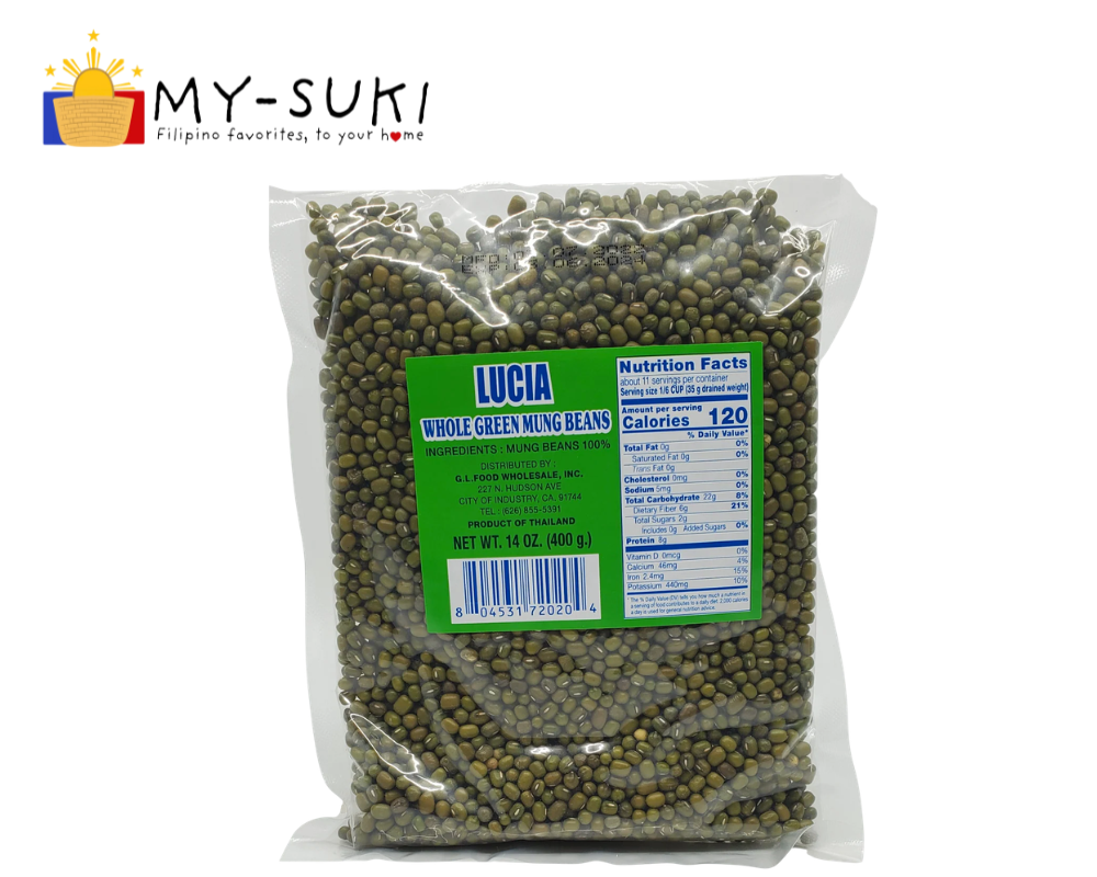 Lucia Mung Bean Green Whole 12oz