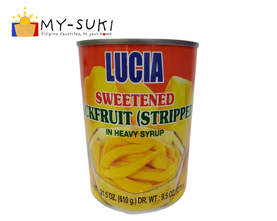 Lucia Sweetened Jackfruit Stripped  21.5oz 610g