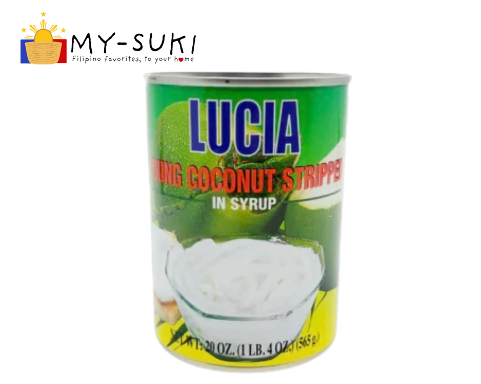 Lucia Young Coconut Pulp In Syrup 20oz 565g