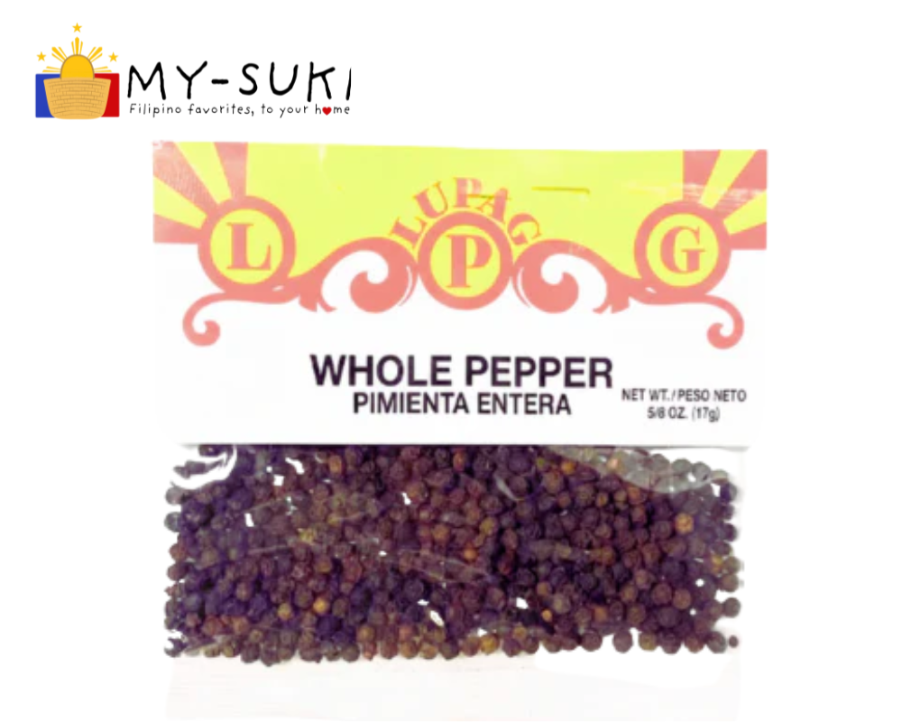 Lupag Whole Black Pepper Pimienta Entera 17g