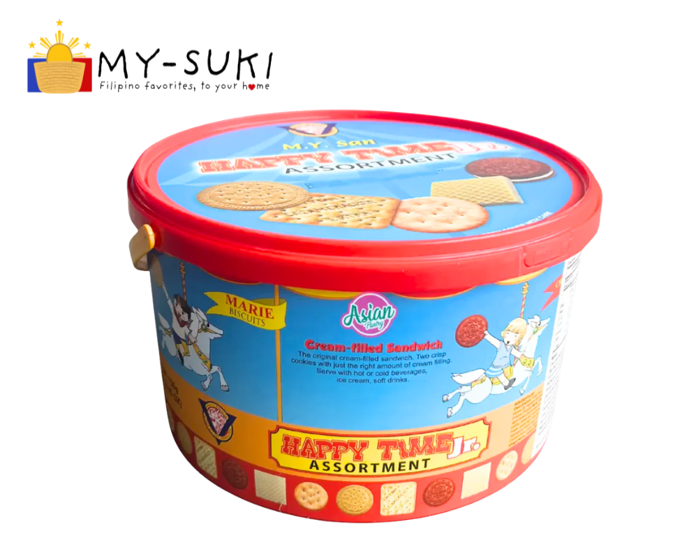 MY San Happy Time Jr. Assortment Biscuits  Pail 10.04oz 750g