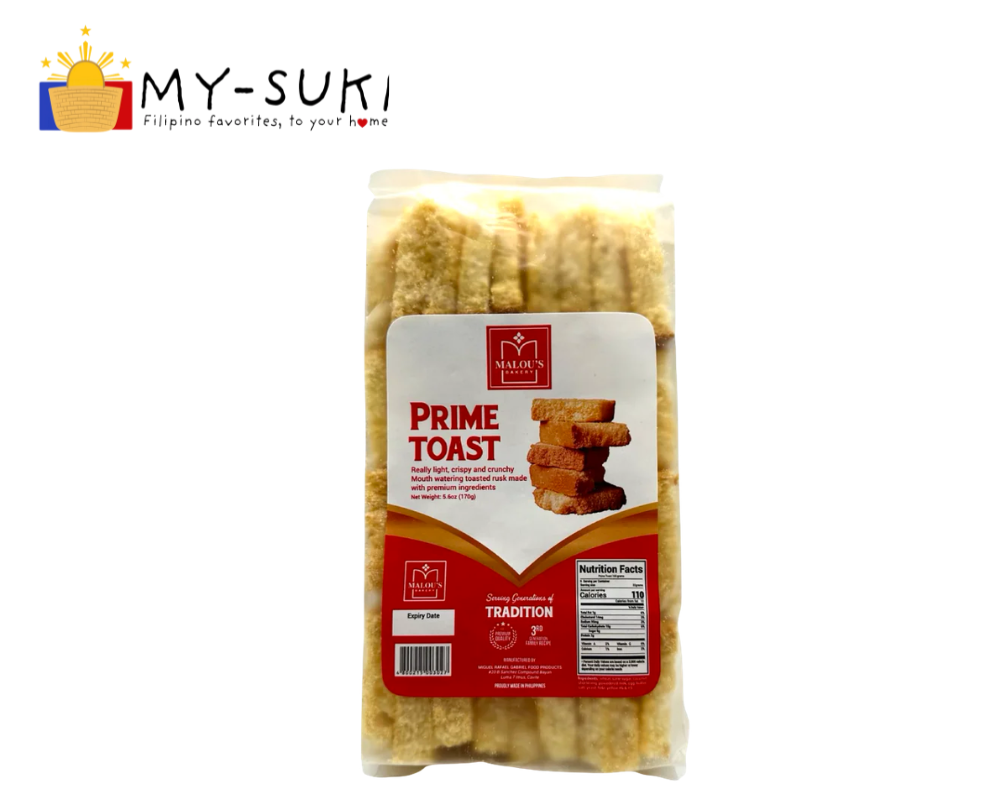 Malou's Bakery Prime Toast