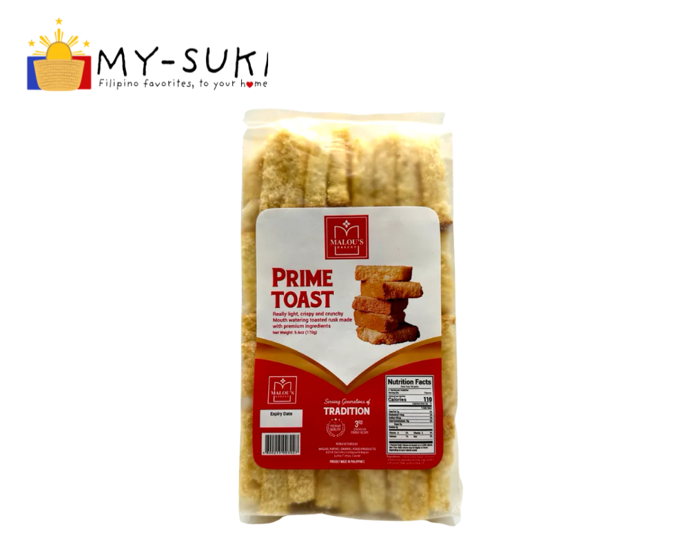 Malou's Prima Toast 170g