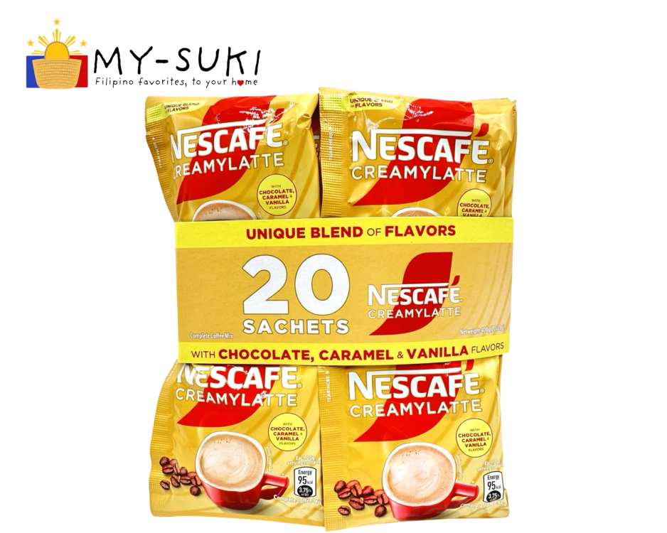 Nescafe Creamy Latte 20 Sachet Complete Coffee Mix 400g