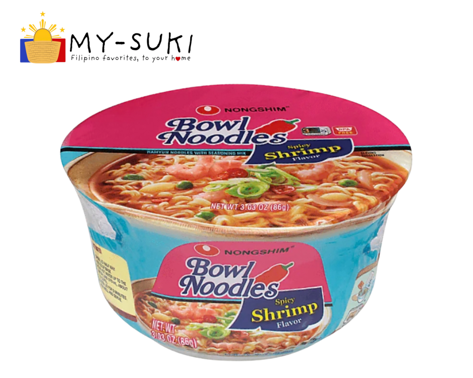 Nongshim Bowl Noodles Spicy Shrimp