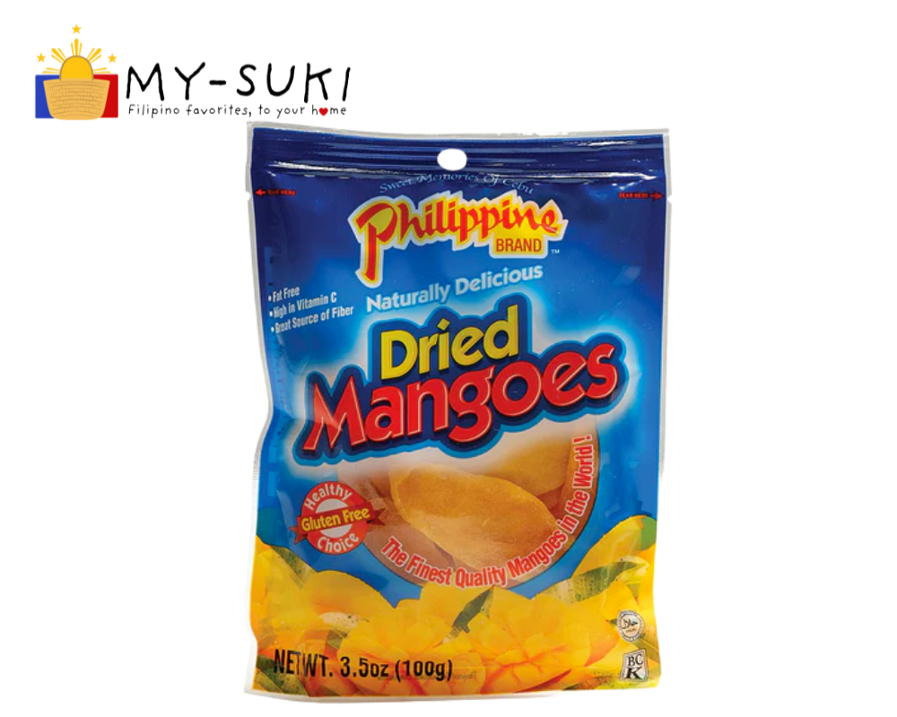 Philippine Brand Dried Mangoes Gluten Free 100g