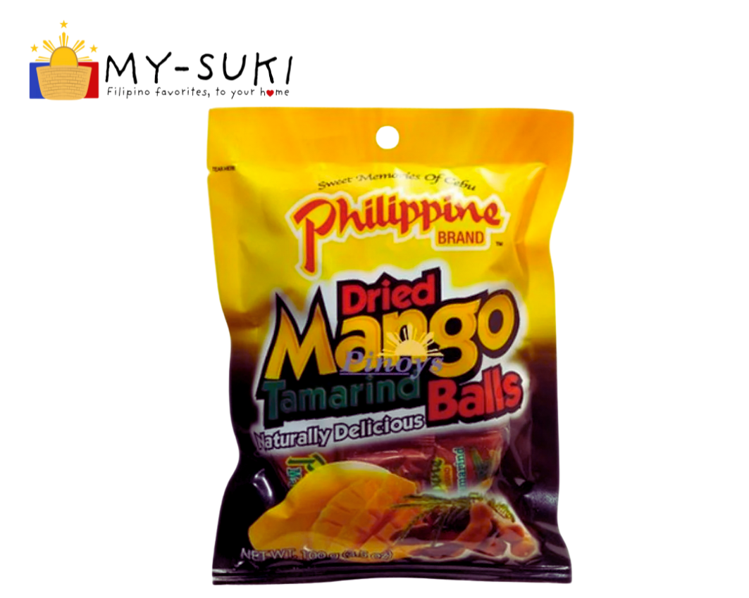 Philippine Dried Mango Tamarind Balls 100g