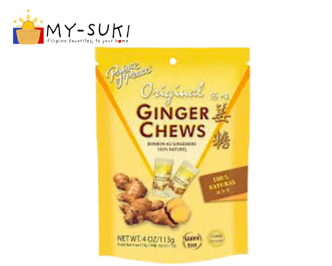 Prince of Peace Lemon Ginger Chews 4oz