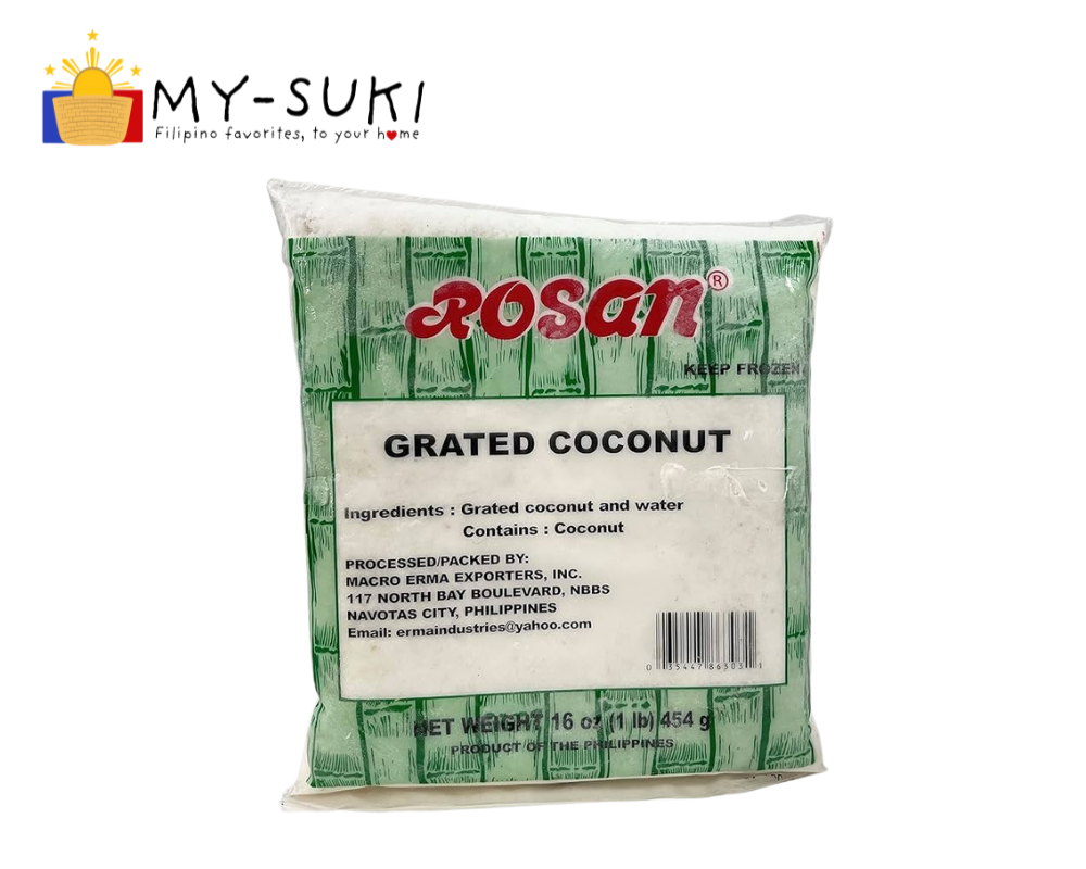 Rosan Grated Coconut 16oz Frozen