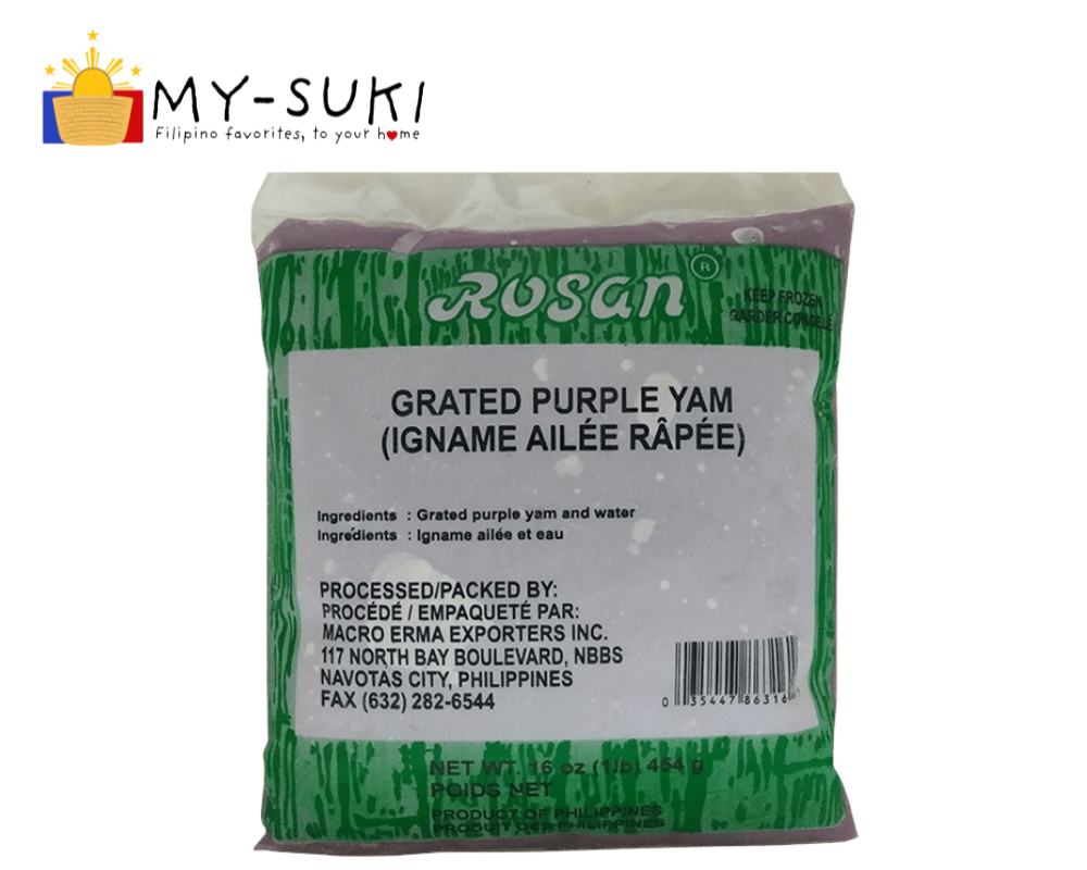 Rosan Grated Purple Yam  16 Oz 454g