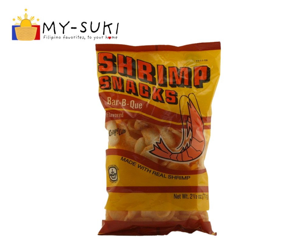 Shrimp Snacks Bar-B-Que Crispy Lite 71g