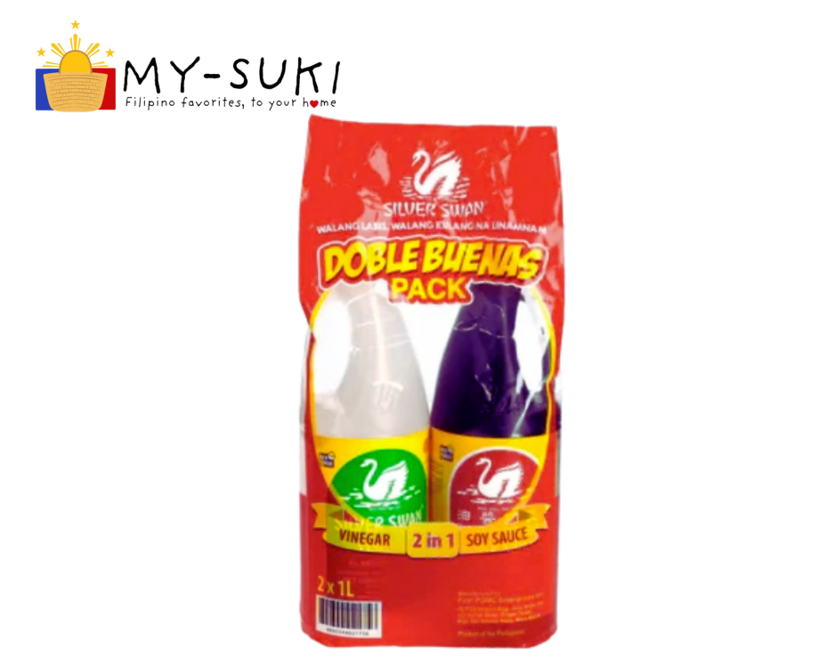 Silver Swan 2in 1 Soy Sauce  & Vinegar Value Pack 1L