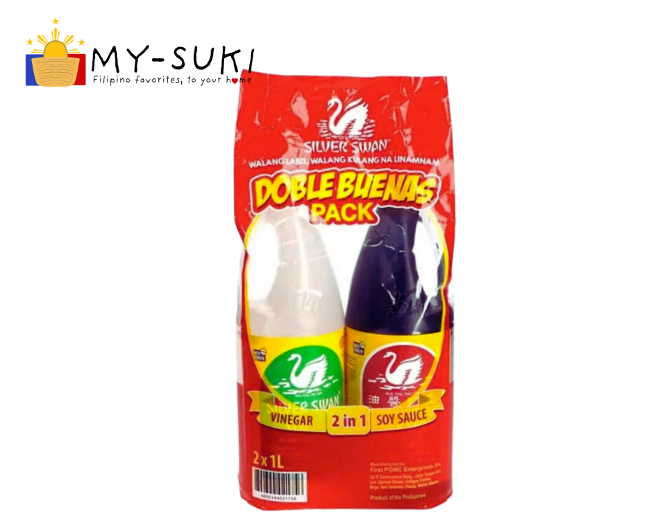 Silver Swan 2in 1 Soy Sauce  & Vinegar Value Pack 1L