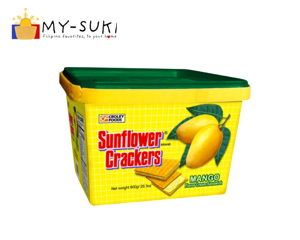 Sunflower Crackers Mango in Pail