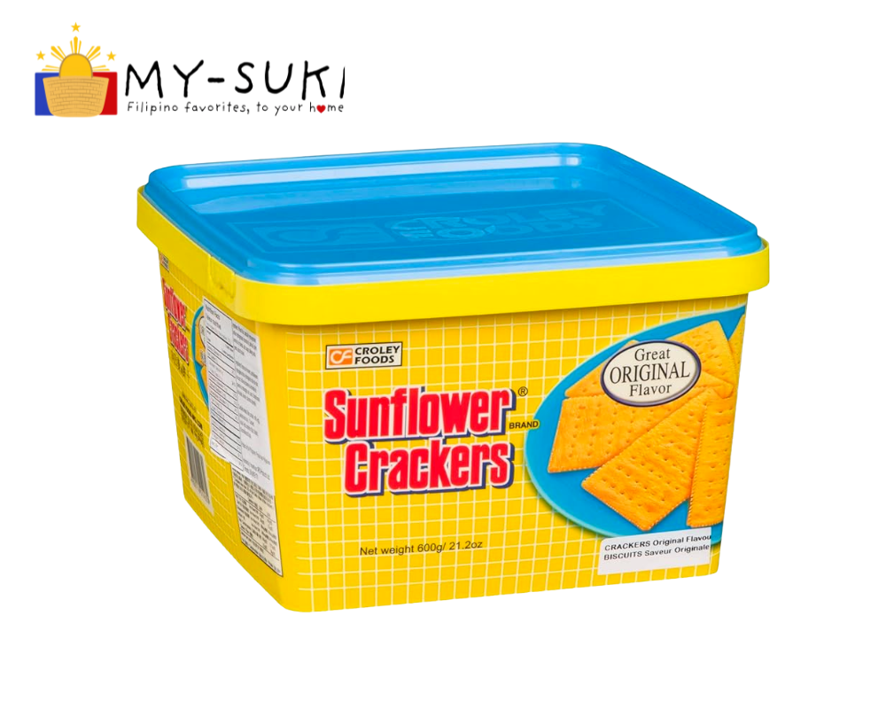 Sunflower Crackers Original 600g in Pail