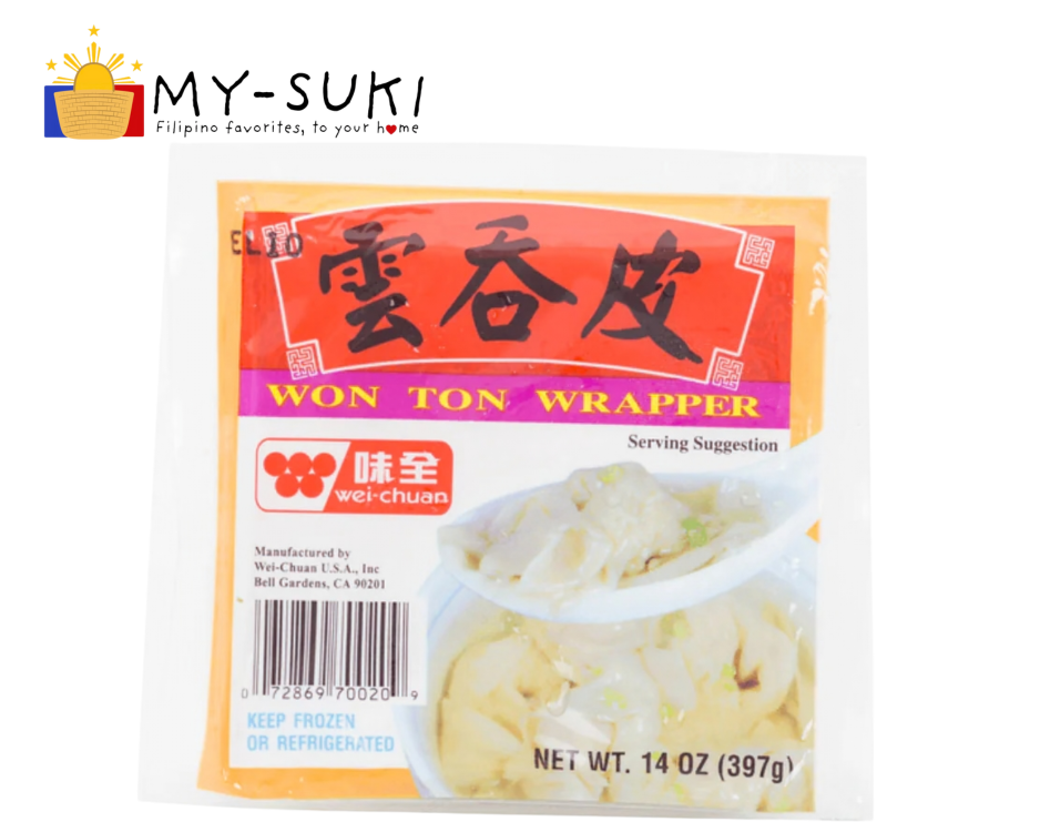 W.C. Won Ton Wrapper 14oz