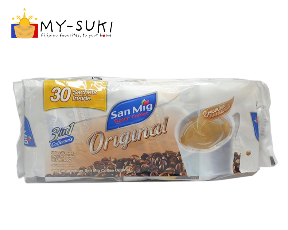 San Mig 3-in-1 Coffee Mix Original 30 Sachets 20g
