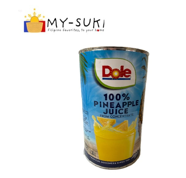 Dole 100% Pineapple Juice 46oz 1.36L