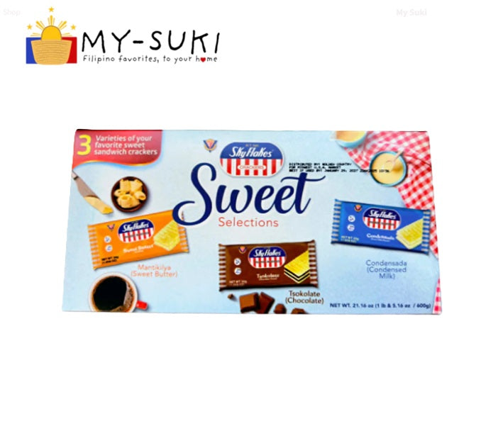 Sky Flakes Sweet Selections Box Assorted Flavor 600g